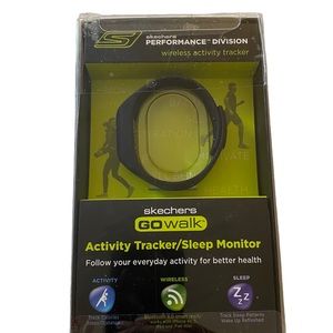 Sketchers Go Walk Performance Wireless Activity Tracker Sleep Monitor BLACK NWT